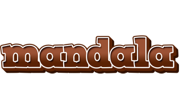 Mandala brownie logo