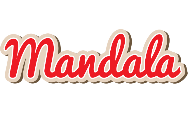 Mandala chocolate logo