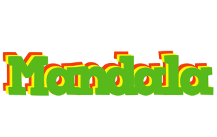 Mandala crocodile logo