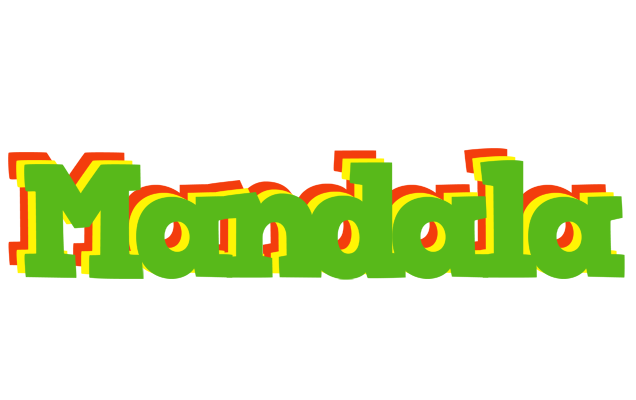Mandala crocodile logo