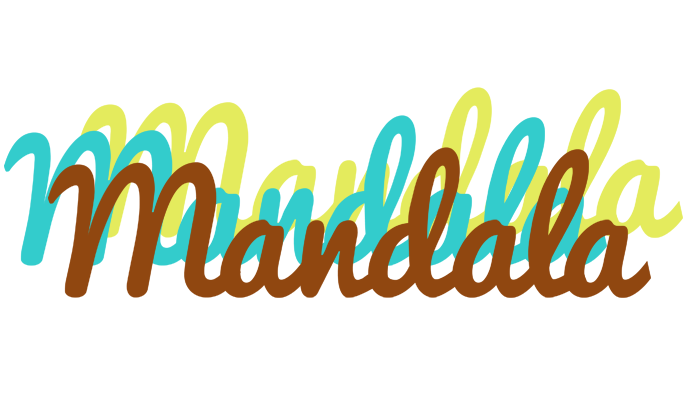 Mandala cupcake logo