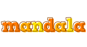 Mandala desert logo