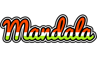 Mandala exotic logo