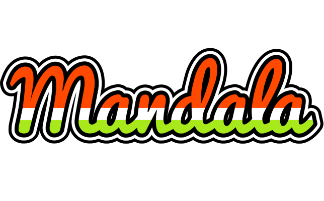 Mandala exotic logo