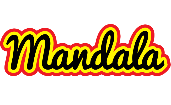 Mandala flaming logo