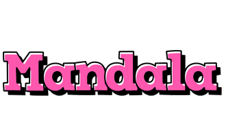 Mandala girlish logo