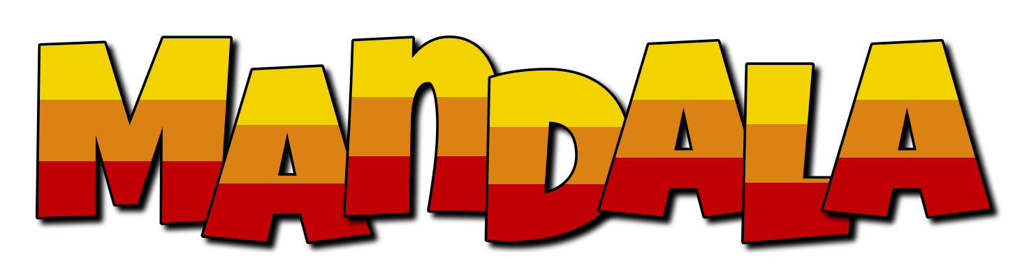 Mandala jungle logo