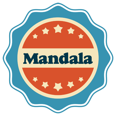 Mandala labels logo