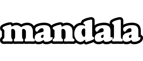 Mandala panda logo