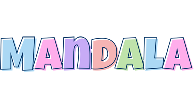 Mandala pastel logo