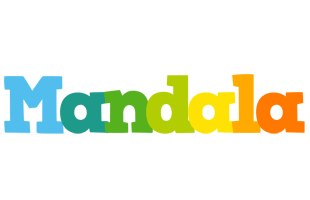 Mandala rainbows logo
