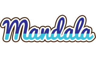 Mandala raining logo