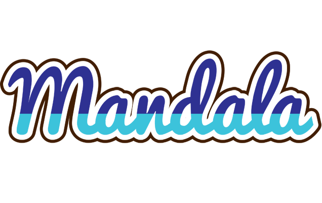 Mandala raining logo