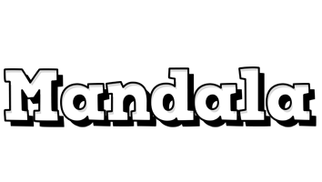 Mandala snowing logo