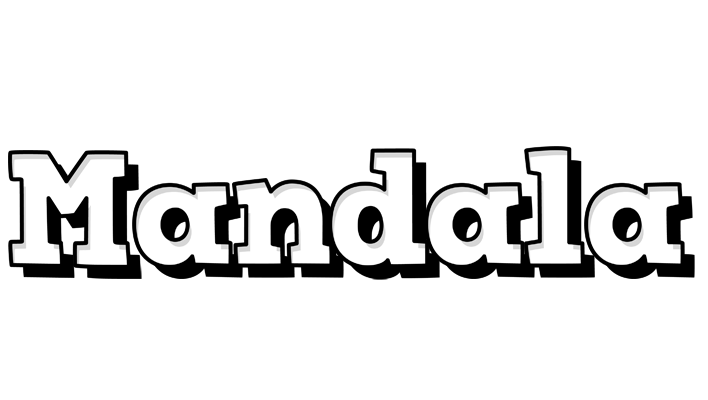 Mandala snowing logo