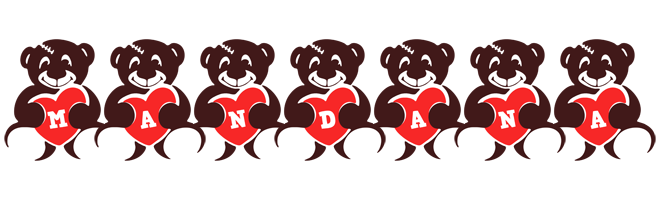 Mandana bear logo