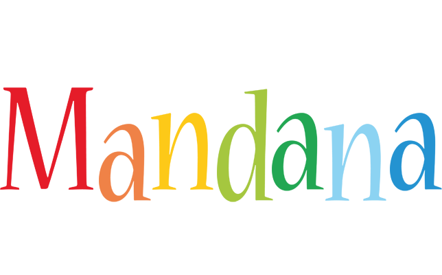 Mandana birthday logo