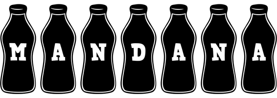 Mandana bottle logo