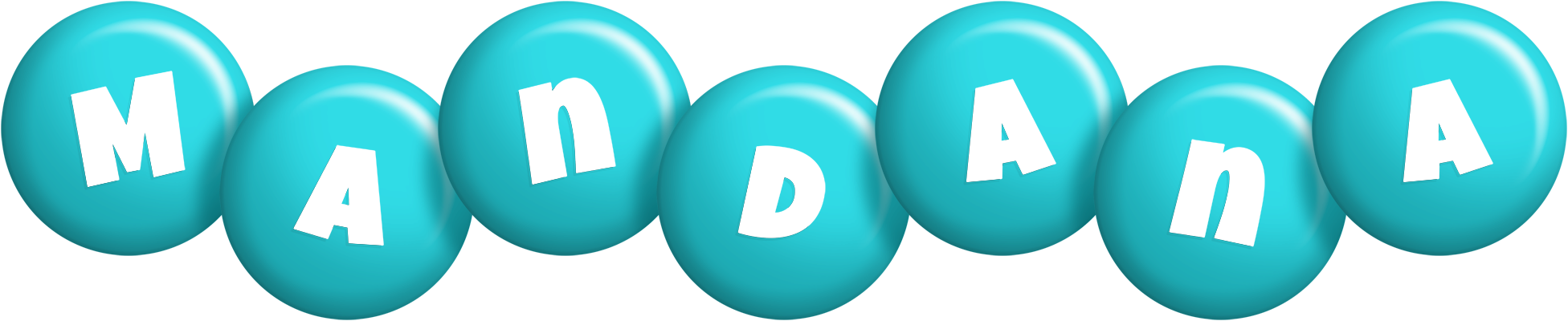 Mandana candy-azur logo