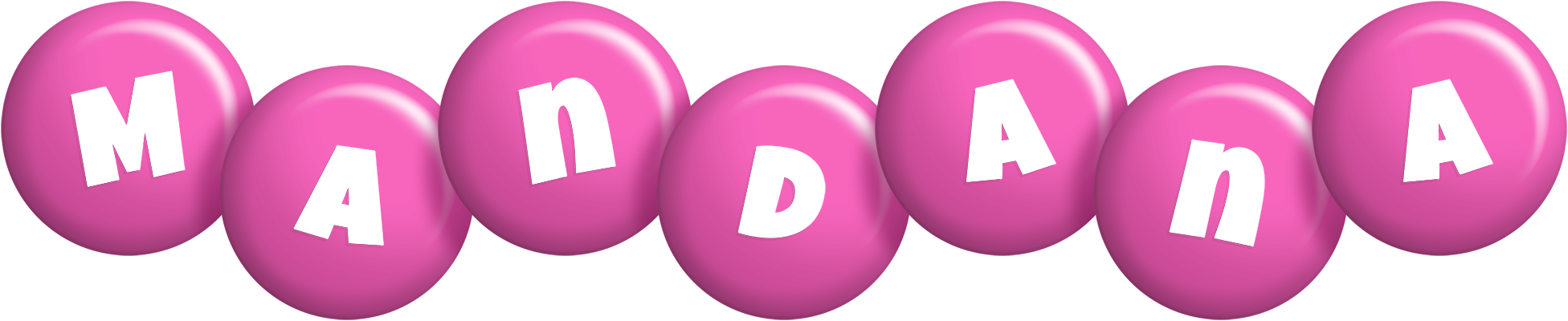 Mandana candy-pink logo