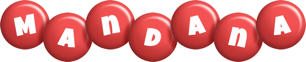 Mandana candy-red logo