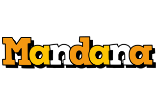 Mandana cartoon logo