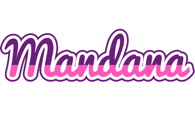 Mandana cheerful logo