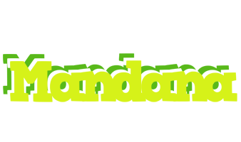 Mandana citrus logo