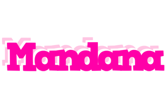 Mandana dancing logo