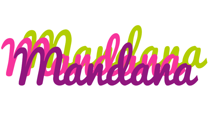 Mandana flowers logo