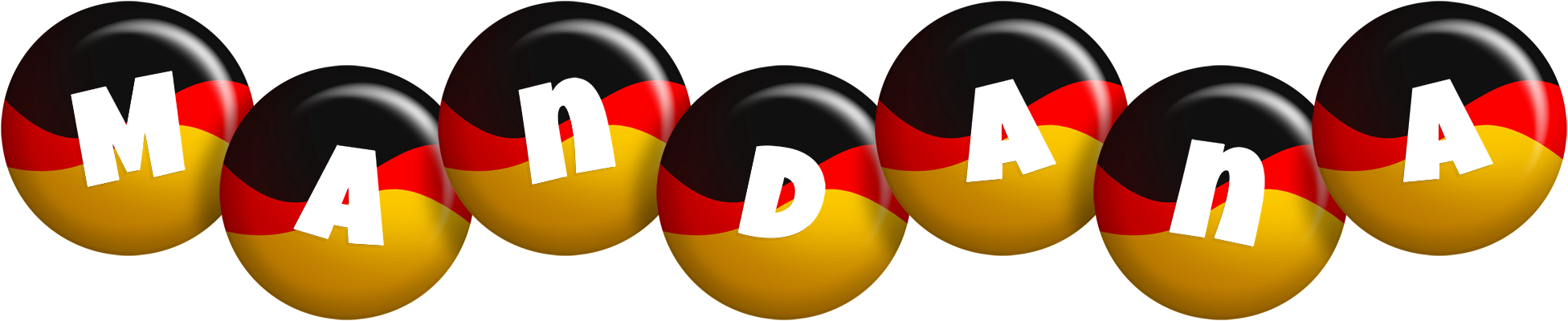 Mandana german logo