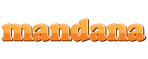 Mandana orange logo