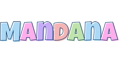 Mandana pastel logo