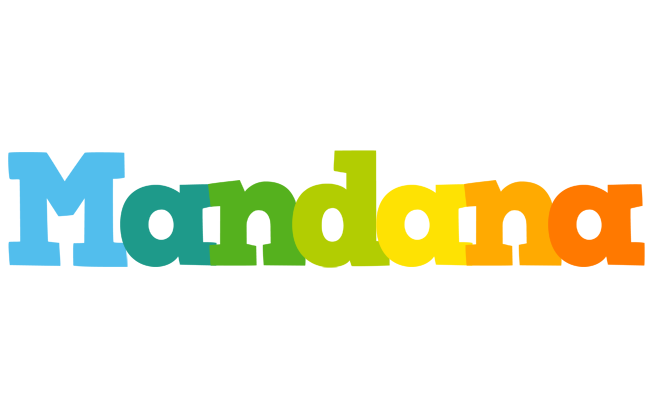 Mandana rainbows logo