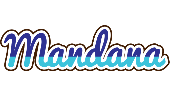 Mandana raining logo