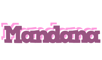 Mandana relaxing logo