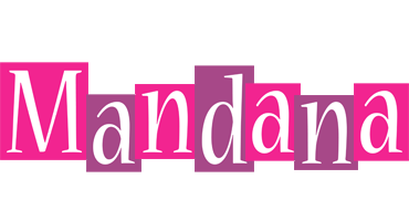 Mandana whine logo
