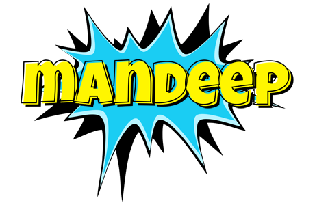 Mandeep amazing logo