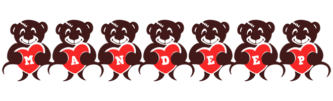 Mandeep bear logo