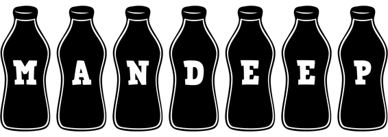 Mandeep bottle logo