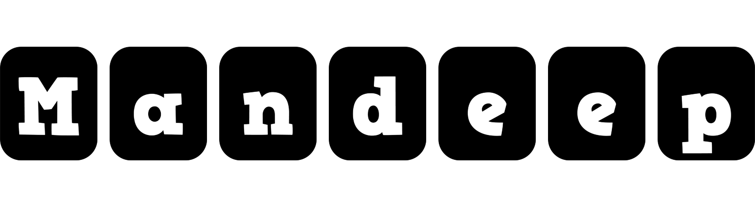 Mandeep box logo