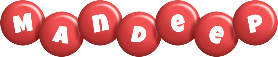 Mandeep candy-red logo