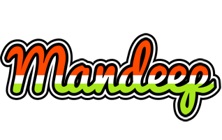 Mandeep exotic logo