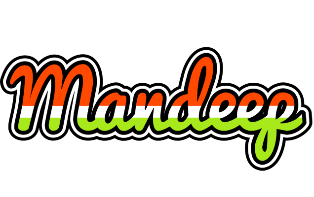Mandeep exotic logo