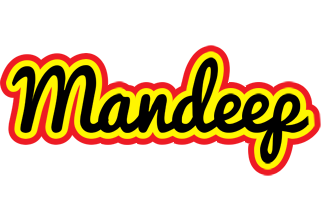 Mandeep flaming logo