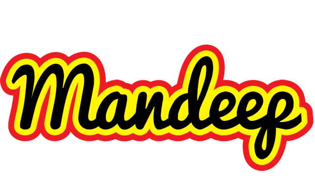 Mandeep flaming logo
