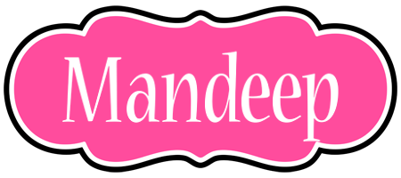 Mandeep invitation logo