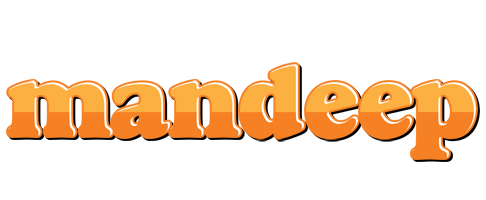 Mandeep orange logo