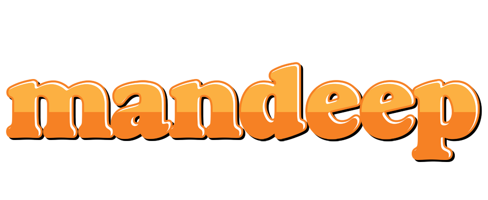 Mandeep orange logo