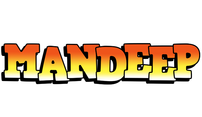 Mandeep sunset logo